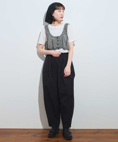 fig London(フィグロンドン)の「●classic LINEN bustier(シャツ/ブラウス・レディース・ダークブラウン/ブラック/グレー・FREE)」の17枚目の写真
