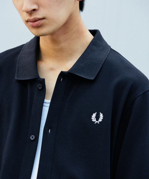 セール】FRED PERRY / フレッドペリー 別注 フル ボタン ピケ
