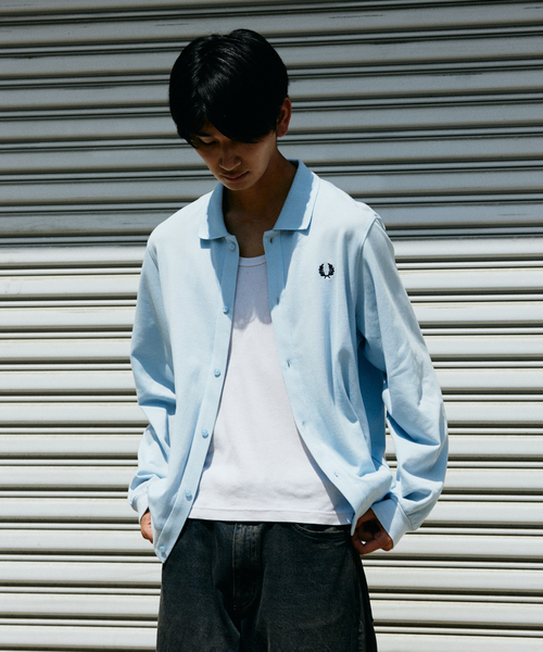 セール】FRED PERRY / フレッドペリー 別注 フル ボタン ピケ