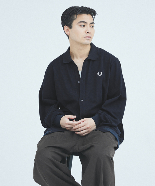 セール】FRED PERRY / フレッドペリー 別注 フル ボタン ピケ