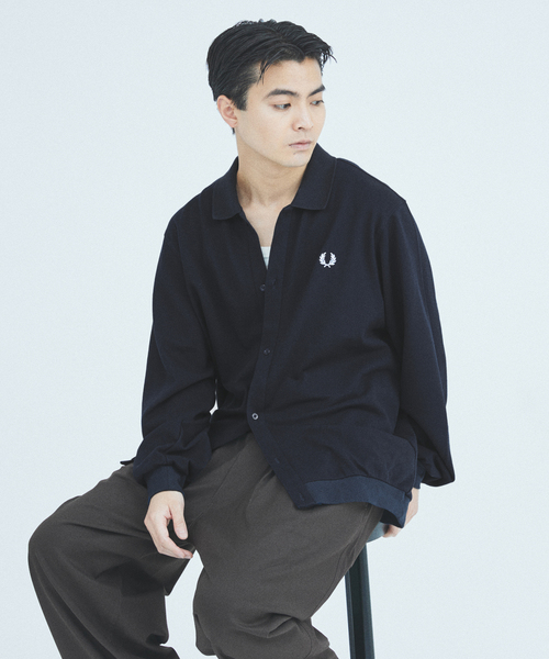セール】FRED PERRY / フレッドペリー 別注 フル ボタン ピケ