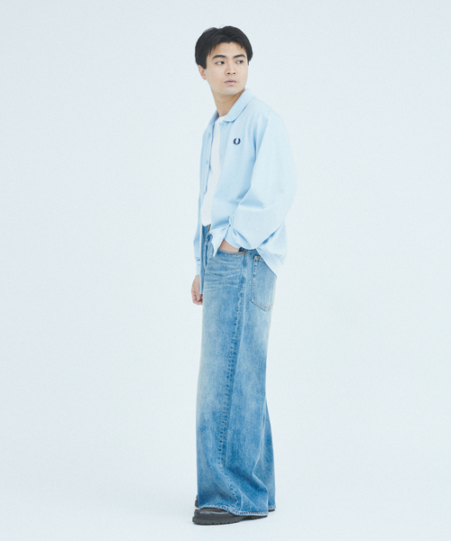 セール】FRED PERRY / フレッドペリー 別注 フル ボタン ピケ