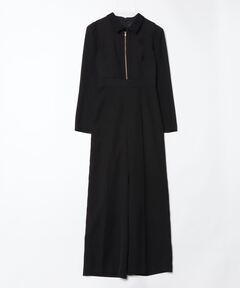 VEQUM】HALF ZIP JUMPSUIT（つなぎ/オールインワン）｜VEQUM