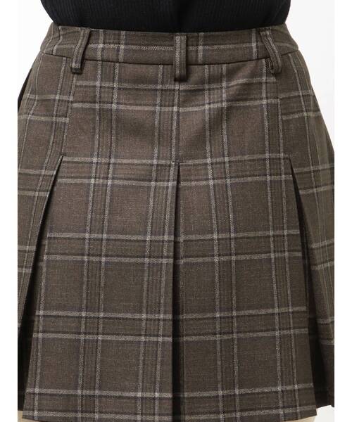 EMODA（エモダ）の「プリーツミニスカート（スカート・レディース・グレー/ブラック/ブラウン・MEDIUM/SMALL）」の14枚目の写真