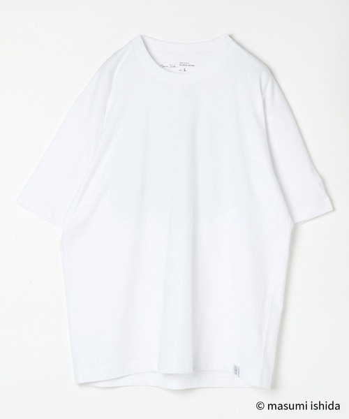 GLOBAL WORK(グローバルワーク)の「※石田真澄/フォトTシャツ/半袖/494906(Tシャツ/カットソー・メンズ・ネイビー/ホワイト系その他2/チャコールグレー/サックスブルー/ピンク系その他/ホワイト系その他3/ホワイト系その他/ホワイト系その他4・MEDIUM/LARGE/SMALL/X-LARGE)」の9枚目の写真