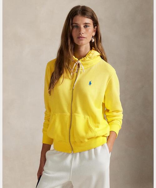 ライトウェイト フリース フルジップ フーディ（パーカー）｜POLO