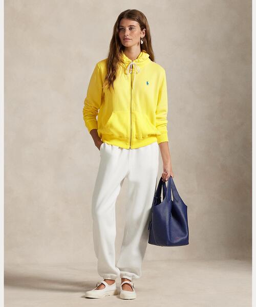 ライトウェイト フリース フルジップ フーディ（パーカー）｜POLO