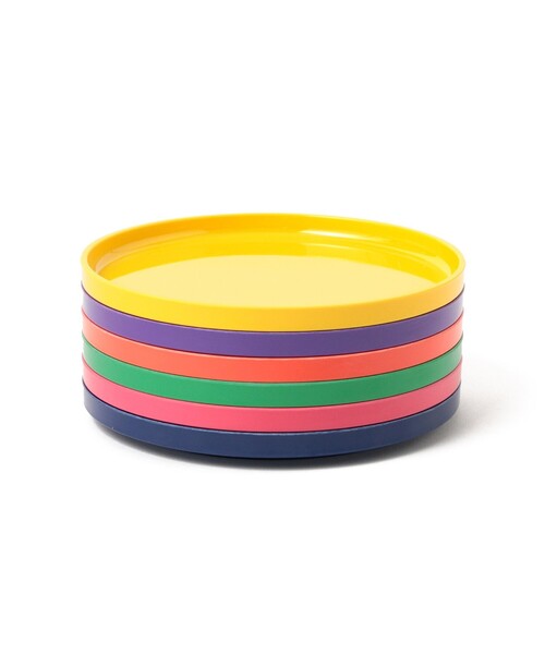 bpr BEAMS（ビーピーアール ビームス ）の「Heller / レインボー スタッキングプレート(S) 6点セット（食器・レディース・その他・ONE SIZE）」の2枚目の写真