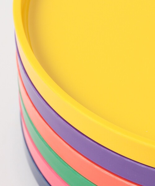 bpr BEAMS（ビーピーアール ビームス ）の「Heller / レインボー スタッキングプレート(S) 6点セット（食器・レディース・その他・ONE SIZE）」の3枚目の写真