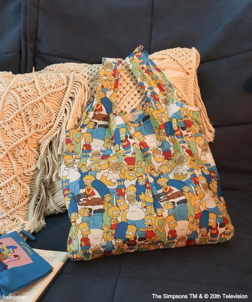 シンプソンズ　The Simpsons Baggu エコバッグ　美品 BAGGU シンプソンズ The simpsons エコバッグ スタンダード