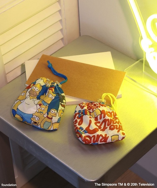 The Simpsons（ザ・シンプソンズ）の「【The Simpsons／BAYFLOW】エコバッグ（エコバッグ/サブバッグ・レディース・レッド/ブルー・0）」の3枚目の写真