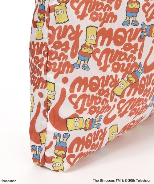 The Simpsons（ザ・シンプソンズ）の「【The Simpsons／BAYFLOW】エコバッグ（エコバッグ/サブバッグ・レディース・レッド/ブルー・0）」の11枚目の写真