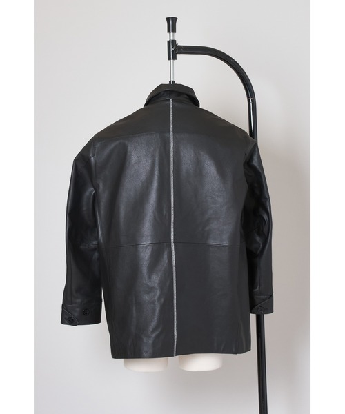 SHINYAKOZUKA（シンヤコヅカ）の「CAR OWNER（カバーオール・メンズ・ブラック・MEDIUM/SMALL/LARGE）」の3枚目の写真