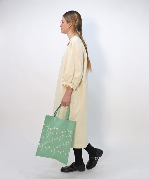 haupia（ハウピア）の「tulip dance【トートバッグ】（トートバッグ・レディース・ブルー/ブラック/グリーン・FREE）」の5枚目の写真