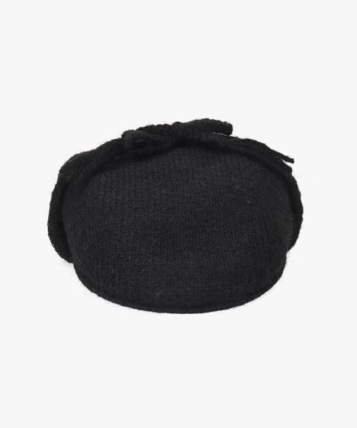 OVERRIDE（オーバーライド）の「OVERRIDE  THERMO SOFT EARFLAP HUNTING / オーバーライド（ハンチング/ベレー帽・レディース・ブラック/オリーブ/ブルー・58cm）」の7枚目の写真