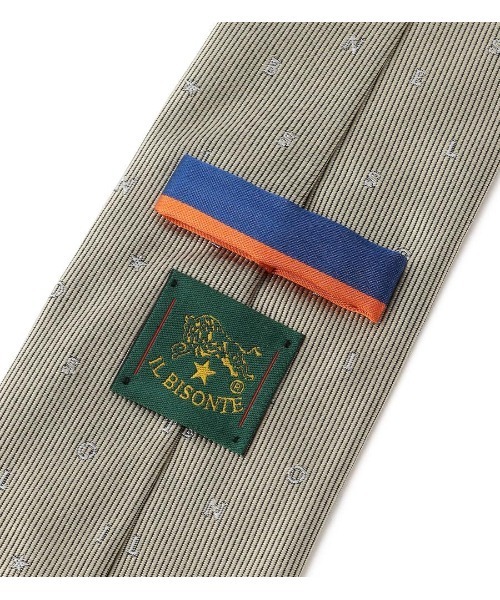 IL BISONTE（イルビゾンテ）の「IL BISONTE / ネクタイ / 2025 AUTUMN WINTER（ネクタイ・レディース・シルバー/ダークオレンジ/ゴールド・FREE）」の7枚目の写真