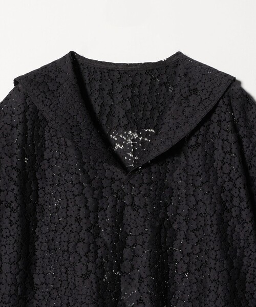 Steven Alan(スティーブンアラン)の「<Steven Alan>レース セーラーカラー ブラウス(シャツ/ブラウス・レディース・ブラック/オフホワイト・FREE)」の13枚目の写真