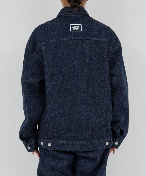 GALLARDAGALANTE（ガリャルダガランテ）の「【PEAS】オーバーGジャン（デニムジャケット・レディース・ブルー系その他/ネイビー・FREE）」の8枚目の写真