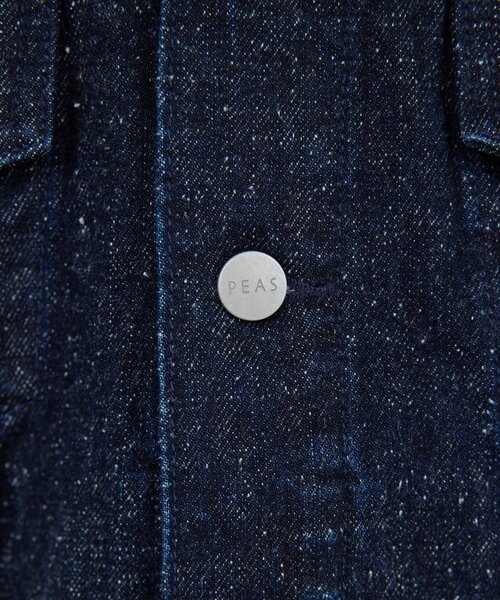 GALLARDAGALANTE（ガリャルダガランテ）の「【PEAS】オーバーGジャン（デニムジャケット・レディース・ブルー系その他/ネイビー・FREE）」の14枚目の写真