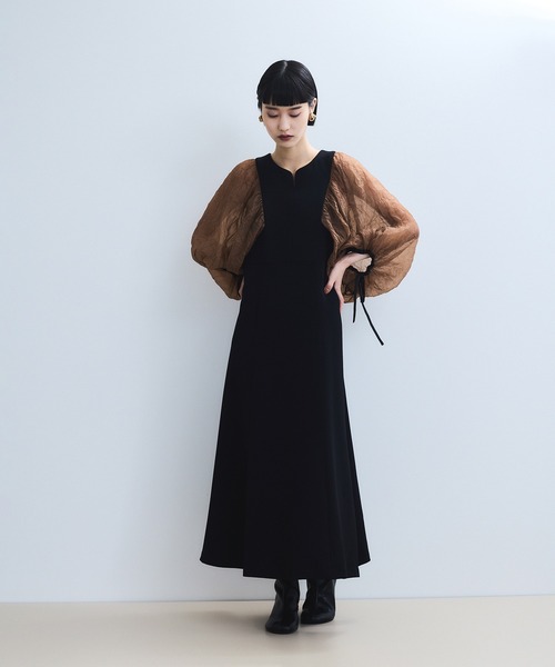 ADAM ET ROPE'（アダムエロペ）の「ラウンドブーツ（ブーツ・レディース・ダークブラウン/ブラック・23/24.5/24/23.5）」の7枚目の写真