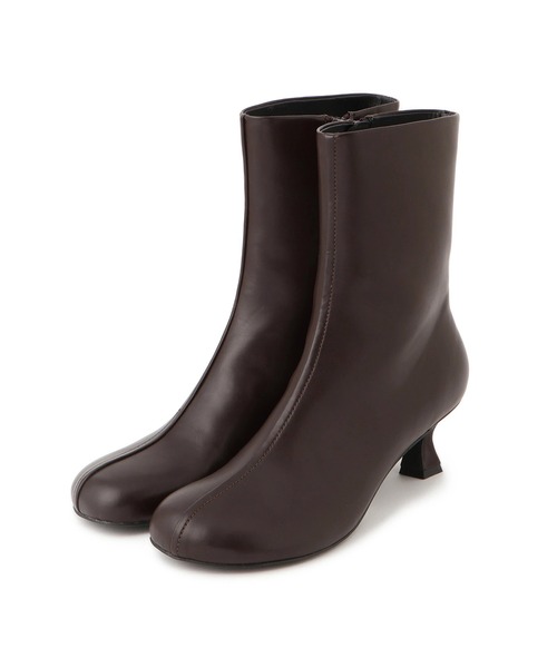 ADAM ET ROPE'（アダムエロペ）の「ラウンドブーツ（ブーツ・レディース・ダークブラウン/ブラック・23/24.5/24/23.5）」の9枚目の写真
