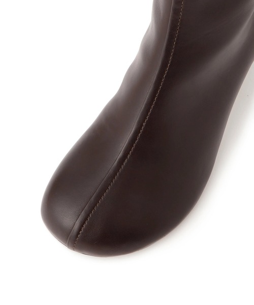 ADAM ET ROPE'（アダムエロペ）の「ラウンドブーツ（ブーツ・レディース・ダークブラウン/ブラック・23/24.5/24/23.5）」の13枚目の写真