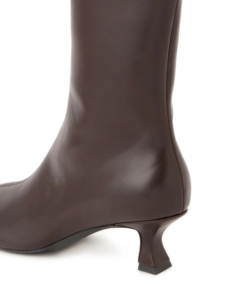 ADAM ET ROPE'（アダムエロペ）の「ラウンドブーツ（ブーツ・レディース・ダークブラウン/ブラック・23/24.5/24/23.5）」の14枚目の写真