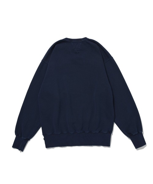 MAGIC NUMBER（マジック ナンバー）の「【MAGIC NUMBER】CREST WASHED CREW SWEAT（スウェット・メンズ・ネイビー/グリーン/バーガンディー・LARGE/MEDIUM/X-LARGE）」の8枚目の写真