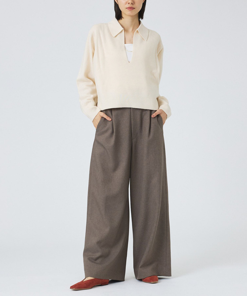 PICHE ABAHOUSE（ピシェ アバハウス）の「【最高パンプス/1㎝ヒール】美脚×快適 パンプス（パンプス・レディース・ネイビー/オレンジ/キャメル/ブラック・39/38/37/36/35）」の5枚目の写真