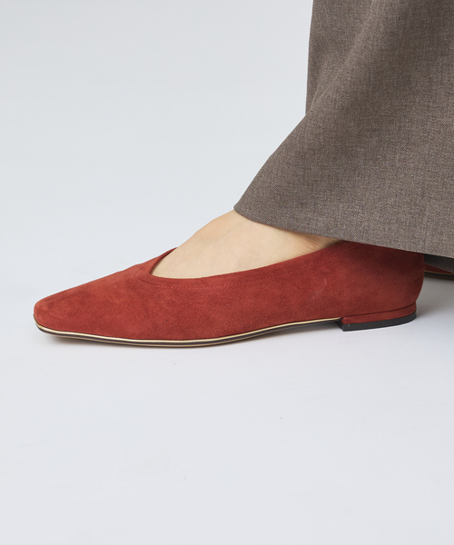 PICHE ABAHOUSE（ピシェ アバハウス）の「【最高パンプス/1㎝ヒール】美脚×快適 パンプス（パンプス・レディース・ネイビー/オレンジ/キャメル/ブラック・39/38/37/36/35）」の8枚目の写真