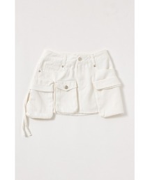 InstantFunk（インスタントファンク）の「【INSTANTFUNK】サイドポケット ミニスカート（デニムスカート）」