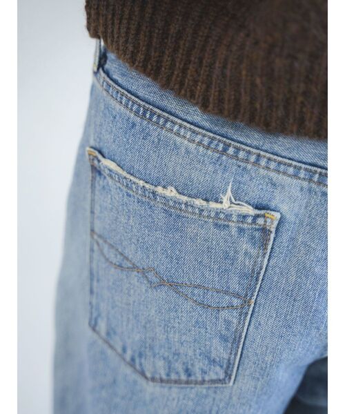 Ungrid（アングリッド）の「ヴィンテージルーズストレートデニム（デニムパンツ・レディース・ブルー・26inch/25inch/24inch/34inch/32inch）」の9枚目の写真