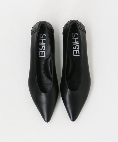 パンプス 24 ローヒール SHISEI シーセイ ポインテッドトゥ 撥水 SHISEI＞ポインテッド フラットシューズ（その他シューズ）｜SHISEI