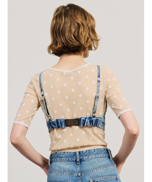 SORIN(ソリン )の「【SALE本日4/19販売終了】Ribbon Denim Bustier/リボンデニムビスチェ(ベスト・レディース・インディゴブルー/チャコールグレー・38)」の14枚目の写真