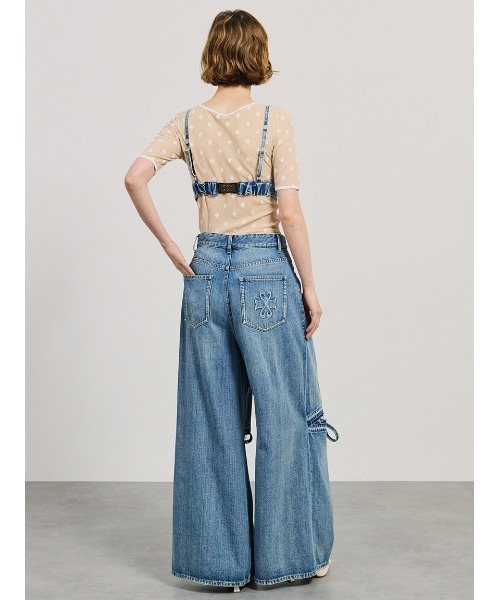 SORIN(ソリン )の「【SALE本日4/19販売終了】Ribbon Denim Bustier/リボンデニムビスチェ(ベスト・レディース・インディゴブルー/チャコールグレー・38)」の18枚目の写真