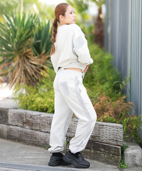 Hurley (ハーレー)の「Hurley/ハーレー スウェットパンツ セットアップ対応 WCFB252024(スウェットパンツ・レディース・ヘザーグレー/オフホワイト/ブラック/マルーン・M)」の16枚目の写真