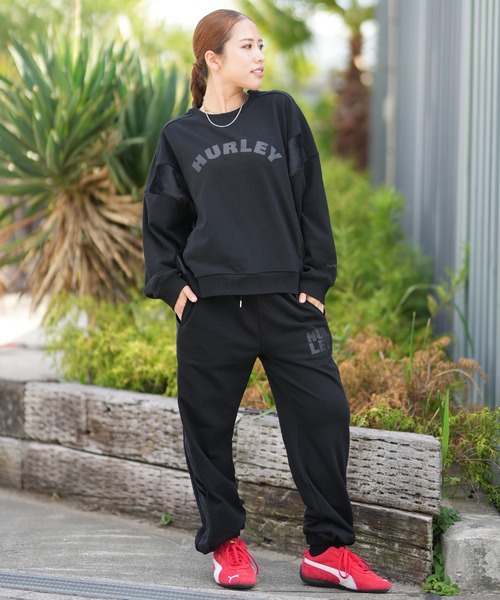 Hurley (ハーレー)の「Hurley/ハーレー スウェットパンツ セットアップ対応 WCFB252024(スウェットパンツ・レディース・ヘザーグレー/オフホワイト/ブラック/マルーン・M)」の12枚目の写真