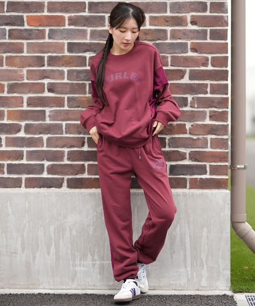 Hurley (ハーレー)の「Hurley/ハーレー スウェットパンツ セットアップ対応 WCFB252024(スウェットパンツ・レディース・ヘザーグレー/オフホワイト/ブラック/マルーン・M)」の20枚目の写真
