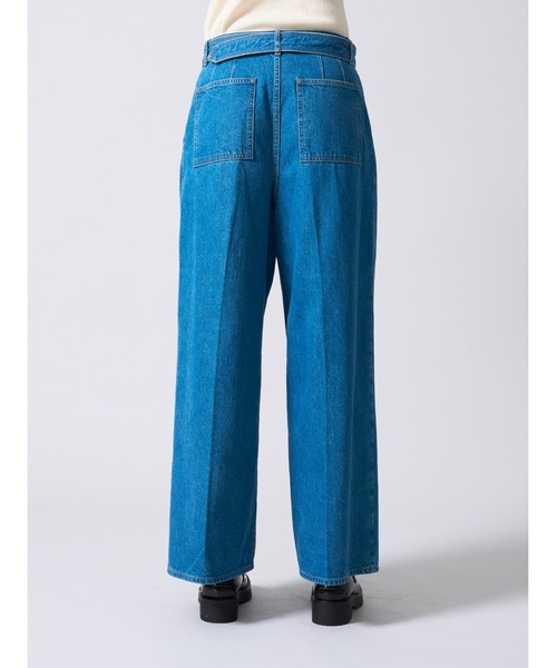 Mackintosh（マッキントッシュ）の「BELTED POLMOOD DNM（デニムパンツ・レディース・グリーン系その他・8）」の6枚目の写真