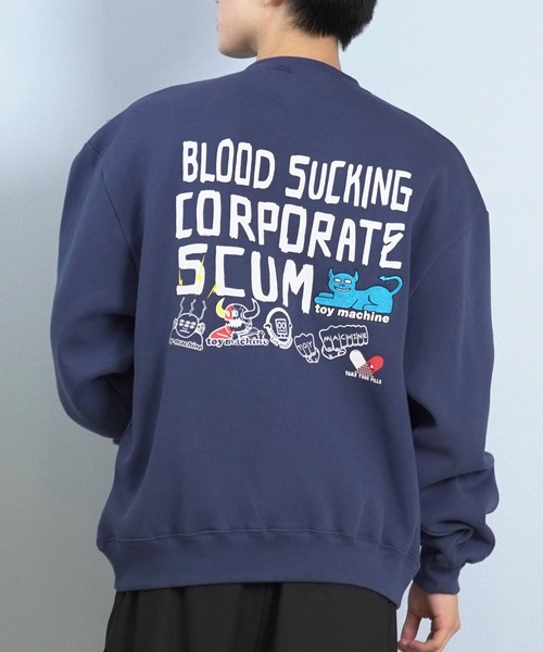 セール】TOY MACHINE/トイマシーン トレーナー/スウェット バック