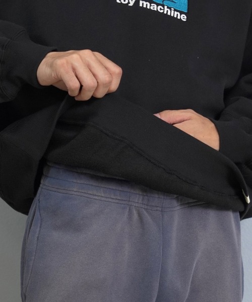 TOY　MACHINE（トイ　マシーン）の「TOY MACHINE/トイマシーン トレーナー/スウェット バックプリント MTMFFSW5（スウェット・メンズ・ブラック/ネイビー/アッシュグレー・XL/L/M）」の9枚目の写真