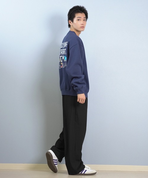 TOY　MACHINE（トイ　マシーン）の「TOY MACHINE/トイマシーン トレーナー/スウェット バックプリント MTMFFSW5（スウェット・メンズ・ブラック/ネイビー/アッシュグレー・XL/L/M）」の20枚目の写真