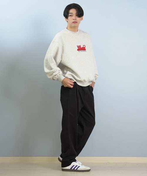 TOY　MACHINE（トイ　マシーン）の「TOY MACHINE/トイマシーン トレーナー/スウェット バックプリント MTMFFSW5（スウェット・メンズ・ブラック/ネイビー/アッシュグレー・XL/L/M）」の14枚目の写真