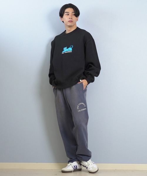 TOY　MACHINE（トイ　マシーン）の「TOY MACHINE/トイマシーン トレーナー/スウェット バックプリント MTMFFSW5（スウェット・メンズ・ブラック/ネイビー/アッシュグレー・XL/L/M）」の6枚目の写真