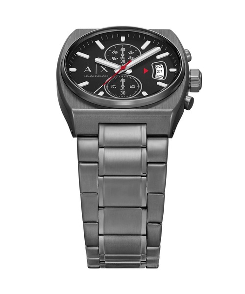 ARMANI EXCHANGE(アルマーニエクスチェンジ)の「アルマーニ・エクスチェンジ 腕時計 メンズ アナログ ステンレス AX2823(アナログ腕時計・メンズ・チャコールグレー・FREE)」の7枚目の写真