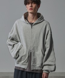 ANEDIST | Deformation double zip hoodie / ディフォーメーションダブルジップフーディ(パーカー)