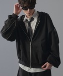 ANEDIST(アンディスト)のDeformation double zip hoodie / ディフォーメーションダブルジップフーディ