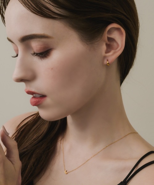 muku（ムク）の「PIERCE/MINI DROPHOOP（ピアス（両耳用）・レディース・ゴールド/シルバー・FREE）」の12枚目の写真