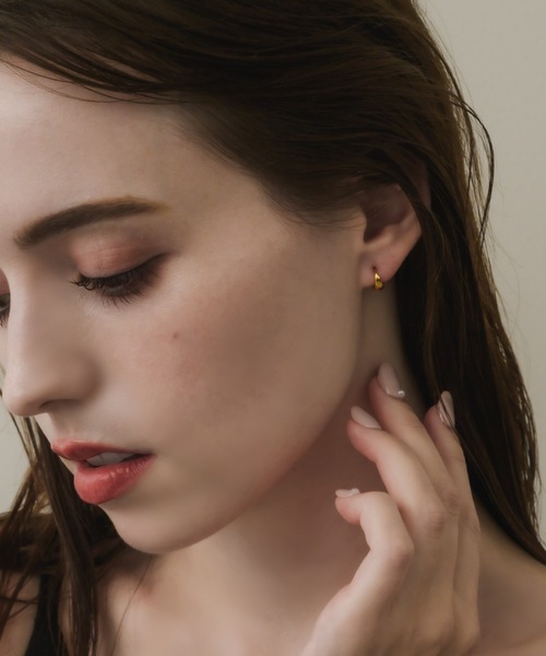 muku（ムク）の「PIERCE/MINI DROPHOOP（ピアス（両耳用）・レディース・ゴールド/シルバー・FREE）」の15枚目の写真