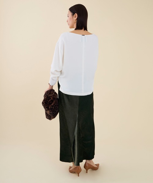 marmors（マルモア）の「【marmors】velour skirt（スカート・レディース・グレー/ブラック・36）」の14枚目の写真